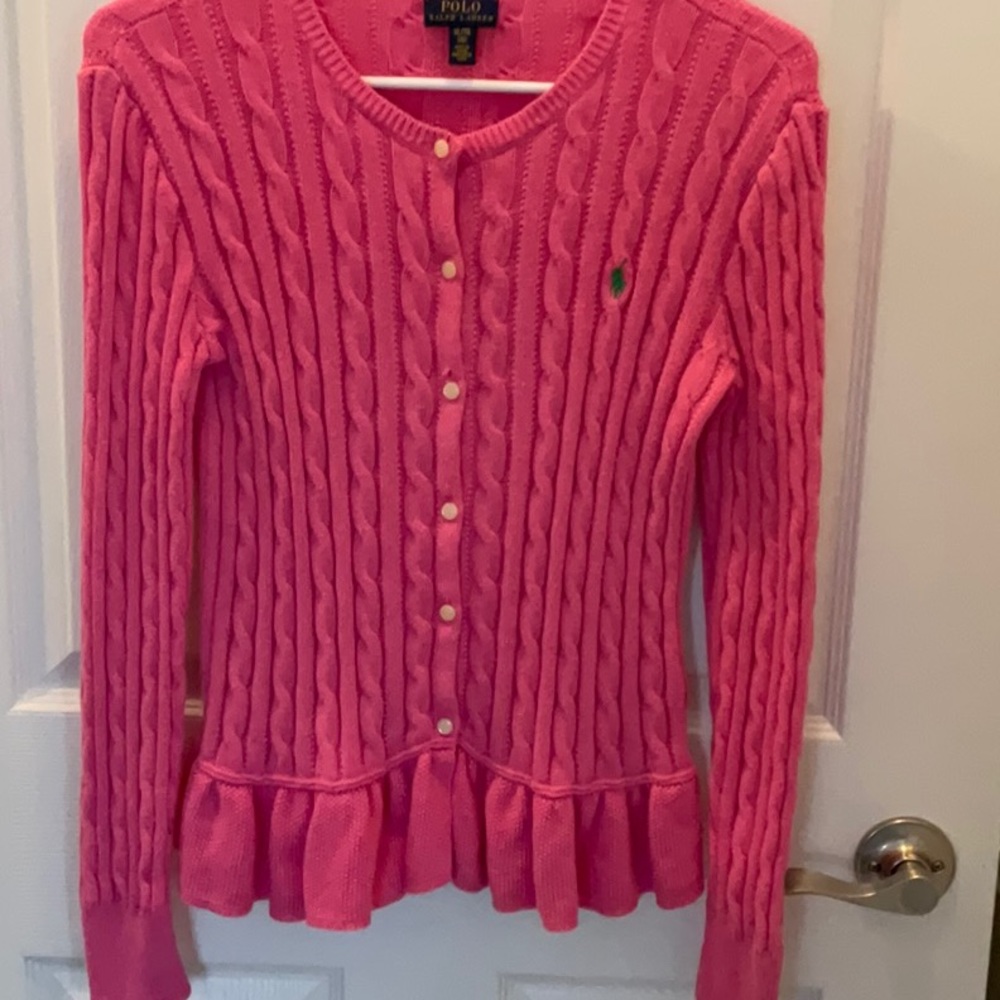 Girls Polo Sweater size XL 16